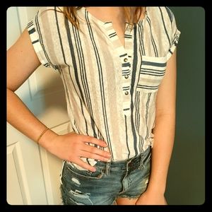 C&C California Linen Top